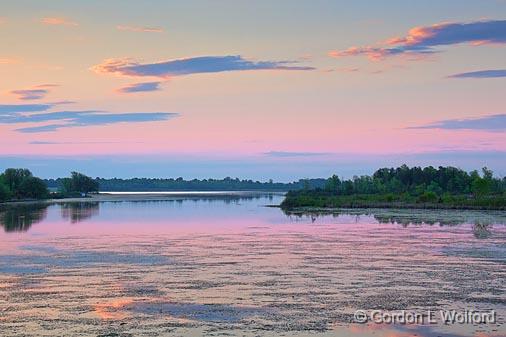Rideau River At Sunrise_16360.jpg - Rideau Canal Waterway photographed near Smiths Falls, Ontario, Canada.